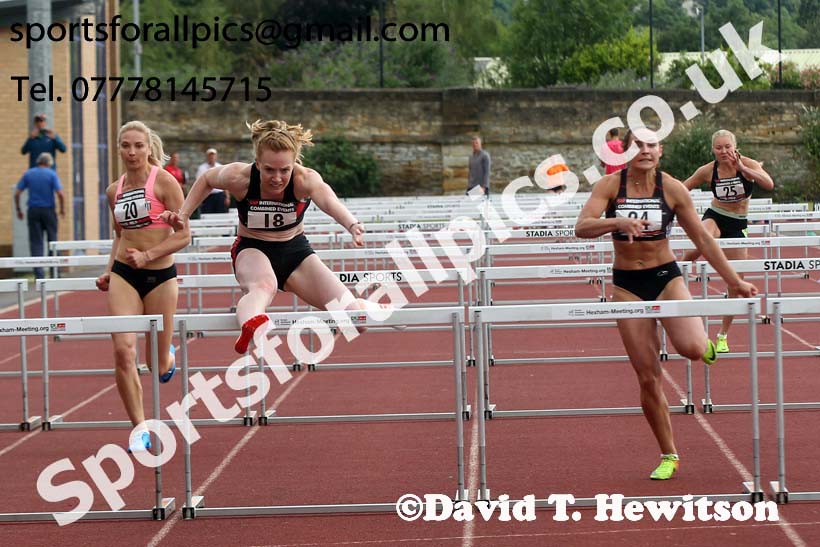 Womens heptathlon, EAP International Combined Events, Hexham, Northumberland. Photo: David T. Hewitson/Sports for All Pics